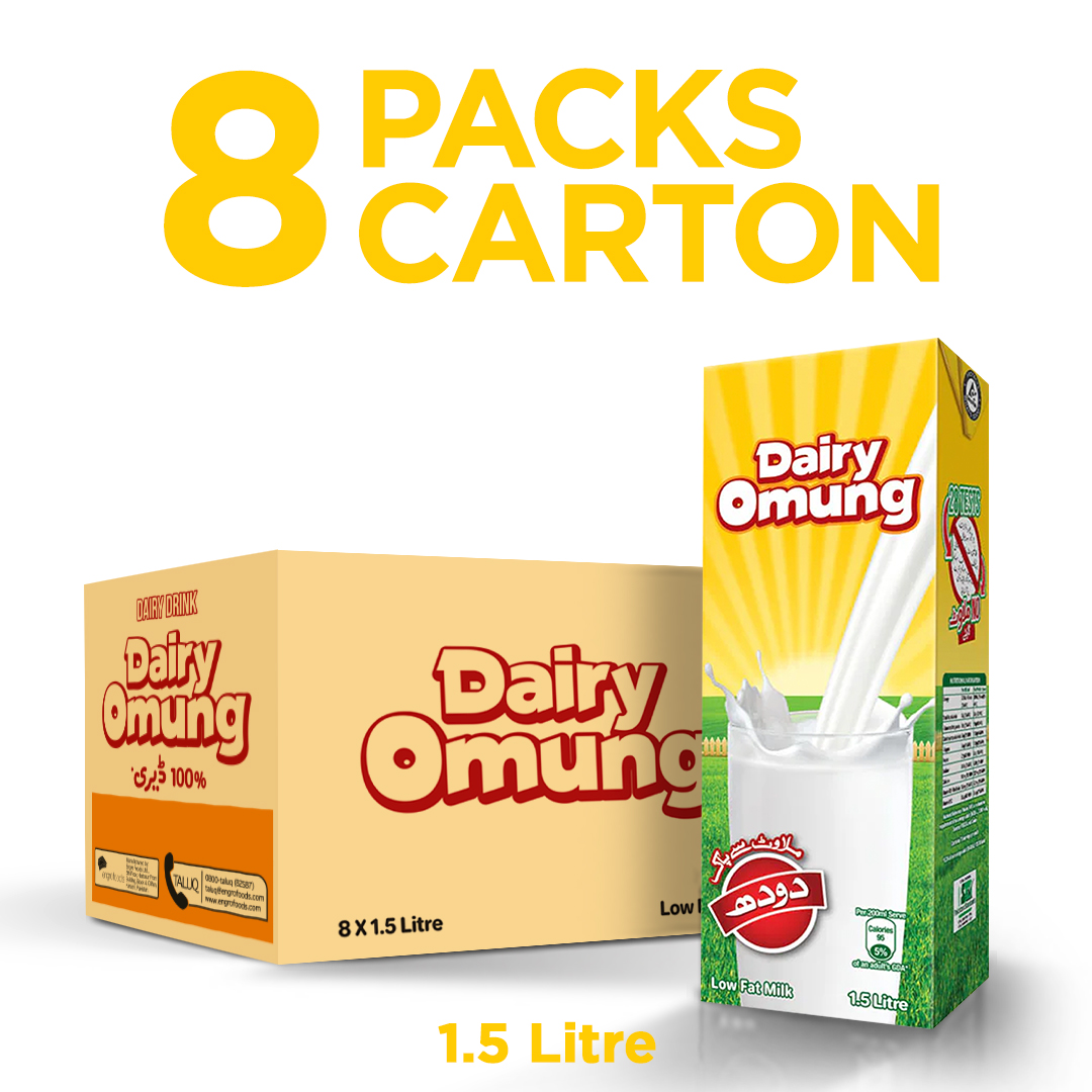 Dairy Omung 1500 ml 8PCs-carton